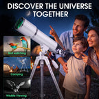 YUANZIMOO 80mm Aperture 500mm Refractor Telescope - view 5