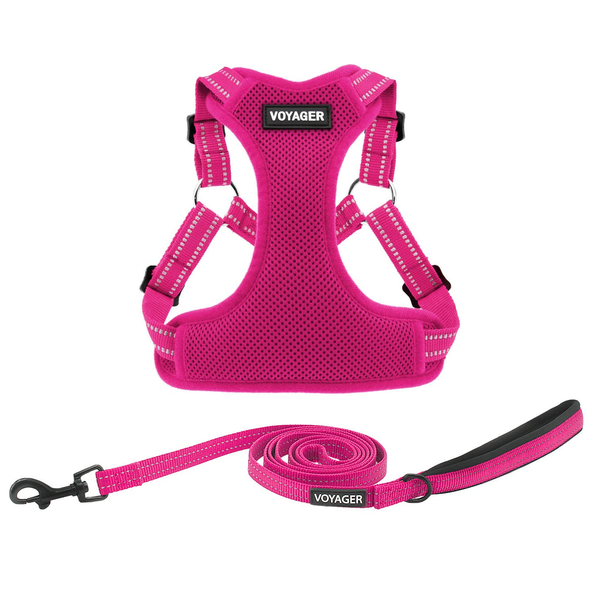 Best Pet Supplies Voyager Adjustable Step-in Flex Breathable Mesh Dog Harness for Small