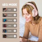 Glynzak Wireless Bluetooth Headphones Over Ear V6.0