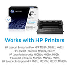 HP 37A Black Toner Cartridge (CF237A)