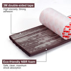 Dovesail Upgrade Baby Proofing Edge Guards 6.6ft Protector with 3M Adhesive Double Sided Tape - Brown - 16.4 Feet view 2