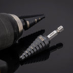 NEIKO 10607B Step Drill Bit, 9 Steps 1/4" to 3/4" Straight M35 Cobalt, AlTiSiN Coated (additional view 6)
