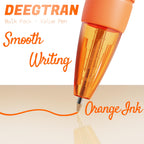 deegtran Ballpoint Pens 30 Pack - Orange view 2