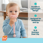 RaZbaby Chompy Silicone Pacifier Holder Clip - view 5