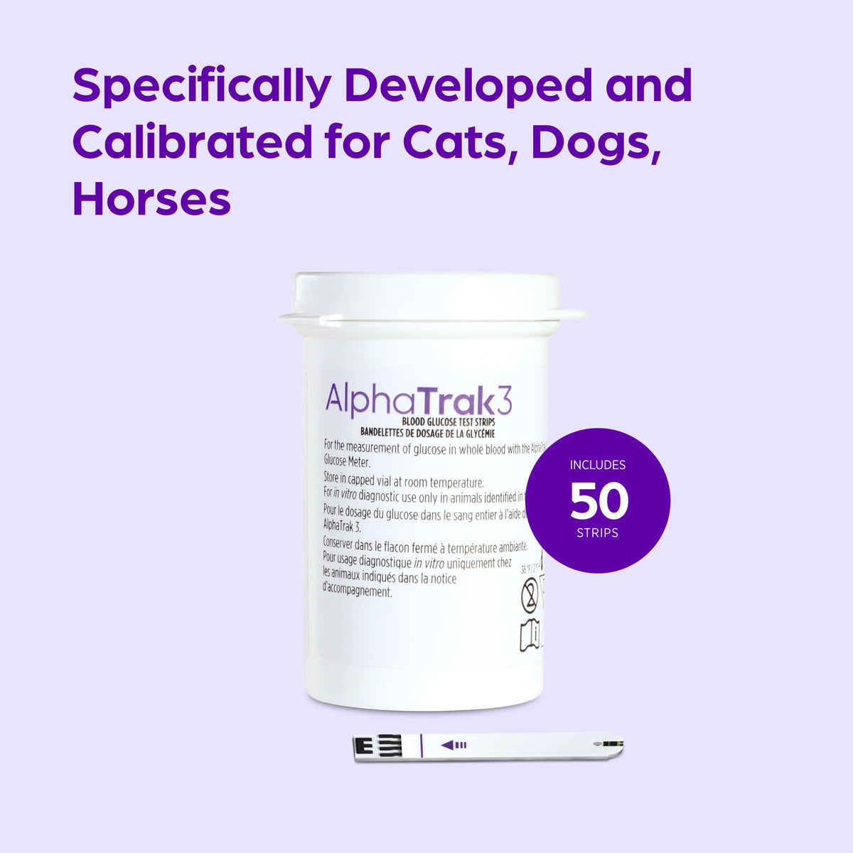AlphaTrak3 Test Strips for Diabetic Dogs, Cats & Horses, 50 Count (additional view 4)