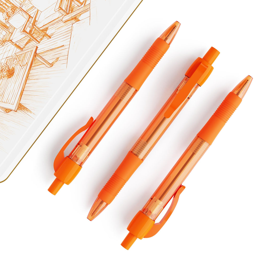 deegtran Ballpoint Pens 30 Pack - Orange view 4