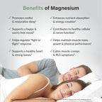 Organixx Magnesium 7 Complex, Sleep & Muscle Support
