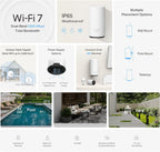 TP-Link Deco Mesh Wi-Fi System - 1 Pack / Wi-Fi 7 Outdoor view 2