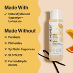 The Honest Company Shampoo & Body Wash - Citrus Vanilla Refresh / 18 Fl Oz (Pack of 1) view 3