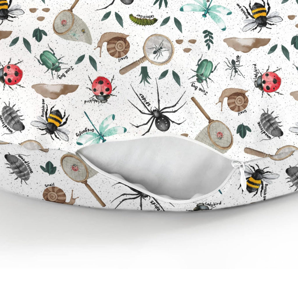 Nursing Pillow Covers for Boy Girl Bees - Hunt view 7