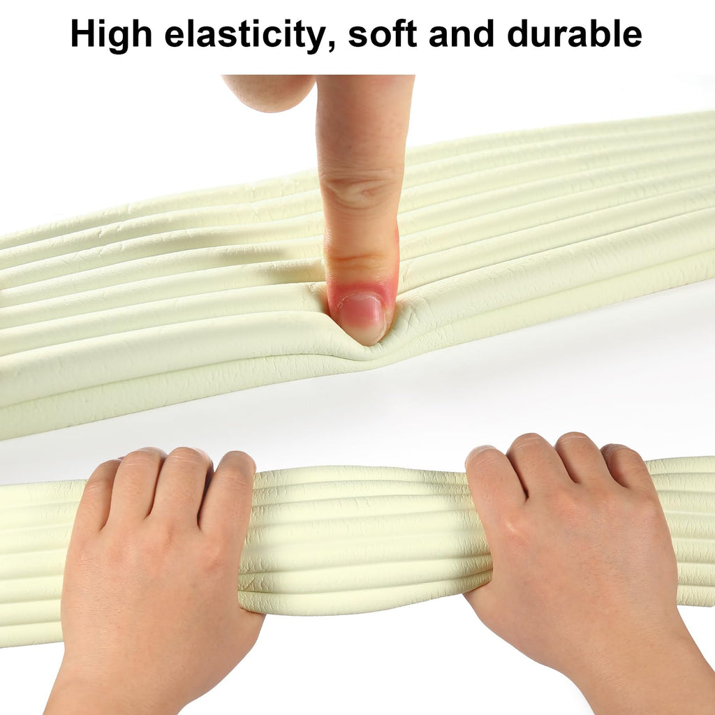 Dovesail Upgrade Baby Proofing Edge Guards 6.6ft Protector with 3M Adhesive Double Sided Tape - Cream - 16.4 Feet view 3