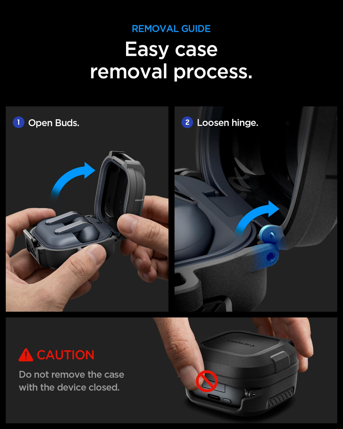 Spigen Lock Fit Designed for Galaxy Buds On / 4 Pro / 4 Case (2026) (additional view 7)
