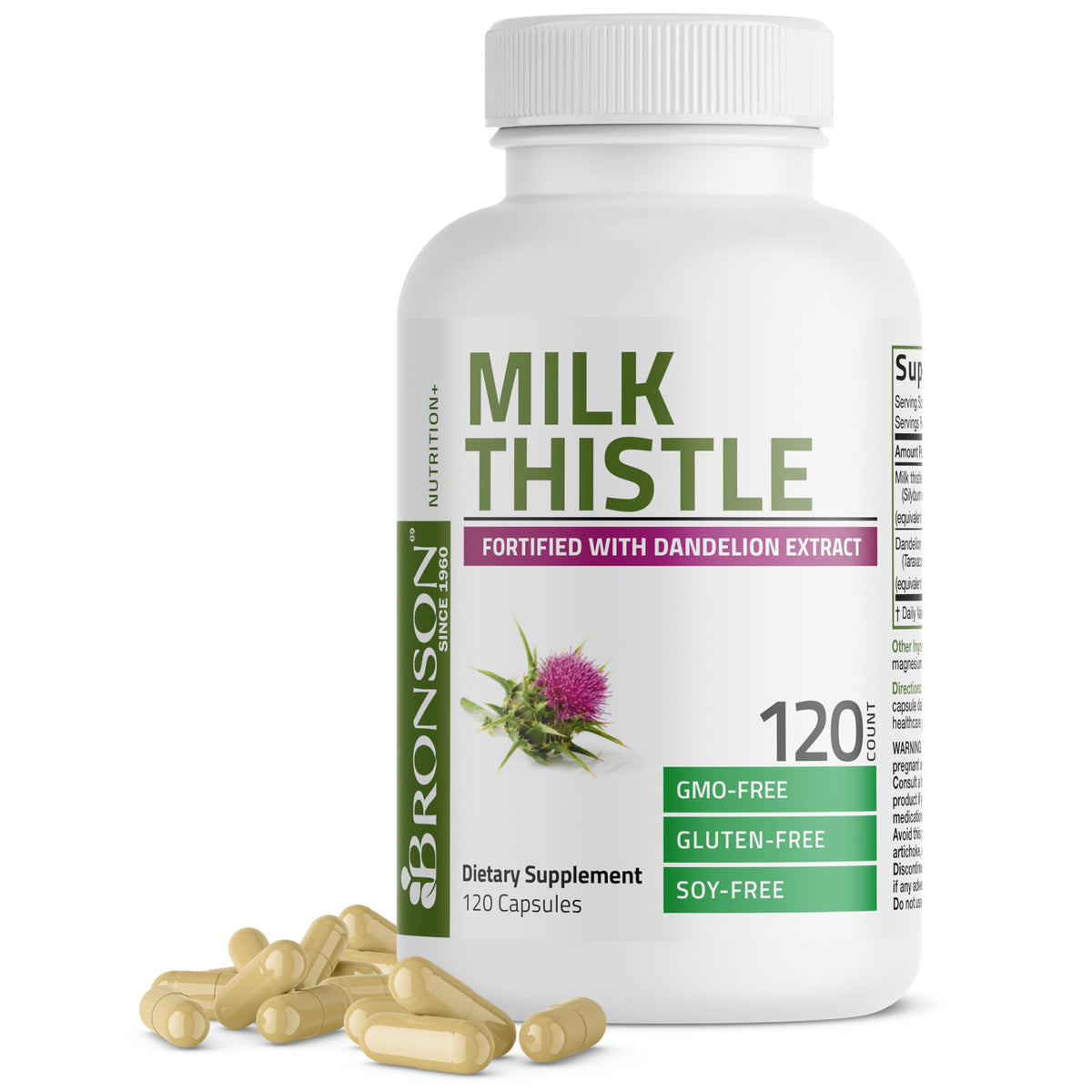 Bronson Milk Thistle 120 Count