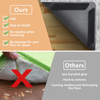ZONGOOL Rug Tape Non Slip Rug Pad Grippers Double Sided Carpet Tape