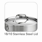Tramontina Signature Tri-Ply Clad Stainless Steel 6-Quart Braiser Pan (80116/067DS)