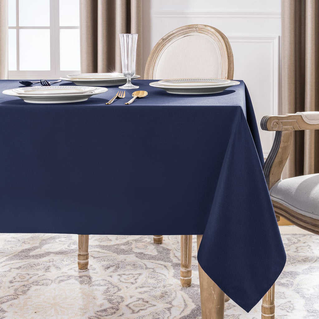 Softalker Rectangle Tablecloth - Navy Blue / 60" x 84" (Rectangular) view 3