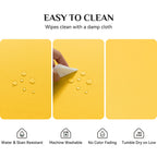 Softalker Rectangle Tablecloth - Yellow / 54" x 54" (Square) view 3