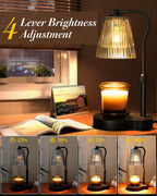 AODHGR Candle Warmer Lamp with Timer Dimmable