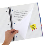 Five Star Advance Spiral Notebook + Study App, 3 Subject, College Ruled Paper, 8-1/2" x (additional view 3)