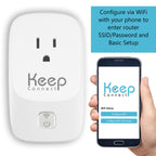 Keep Connect MAX Router Rebooter, Wi-Fi Reset Device, Monitors Connectivity and Resets When Required. No App Necessary.