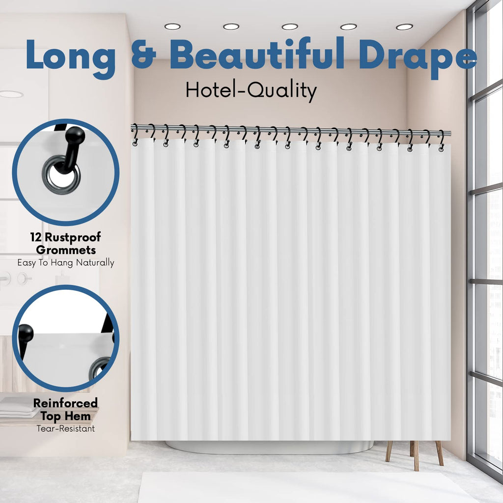 No Smell Shower Curtain Liner 72x72