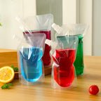 OHMAXHO Reusable Plastic Drink Pouches for Adults - view 17