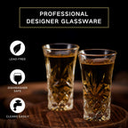 JAIEF Tequila Glasses Heavy Base Shot Glass Cordial Glasses 2 OZ - 24 view 2