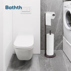 Toilet Paper Holder Stand, Toilet Paper Free Standing - Bronze view 5