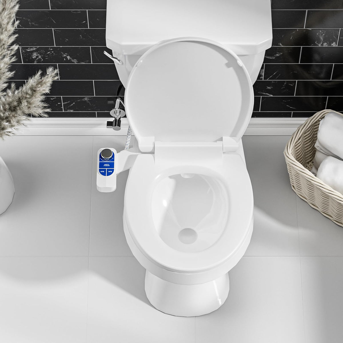 SAMODRA Non-Electric Bidet - Ocean Blue view 7