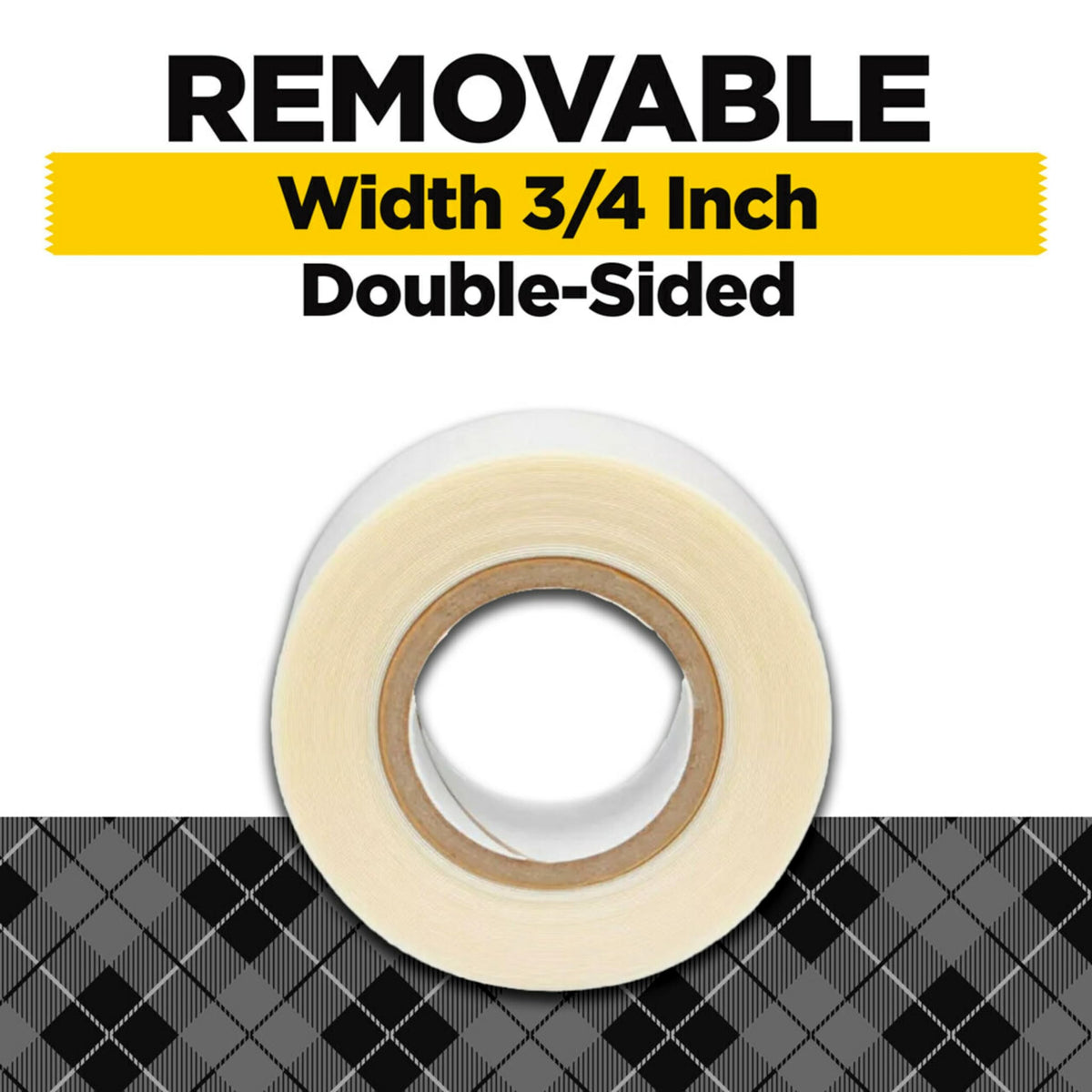 Scotch Removable Fabric Tape, 3/4 in x 180
