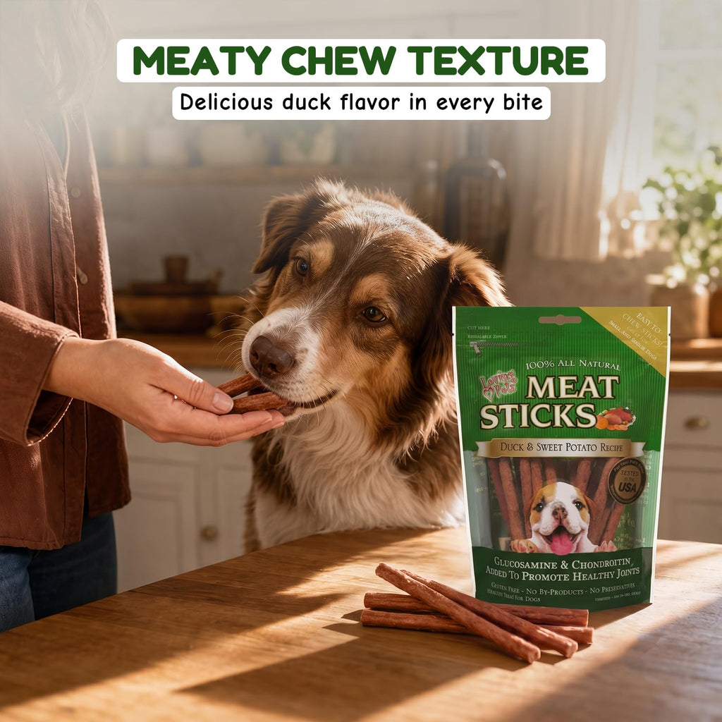 Loving Pets Meat Sticks Dog Treats - Sweet Potato and Duck Recipe view 5