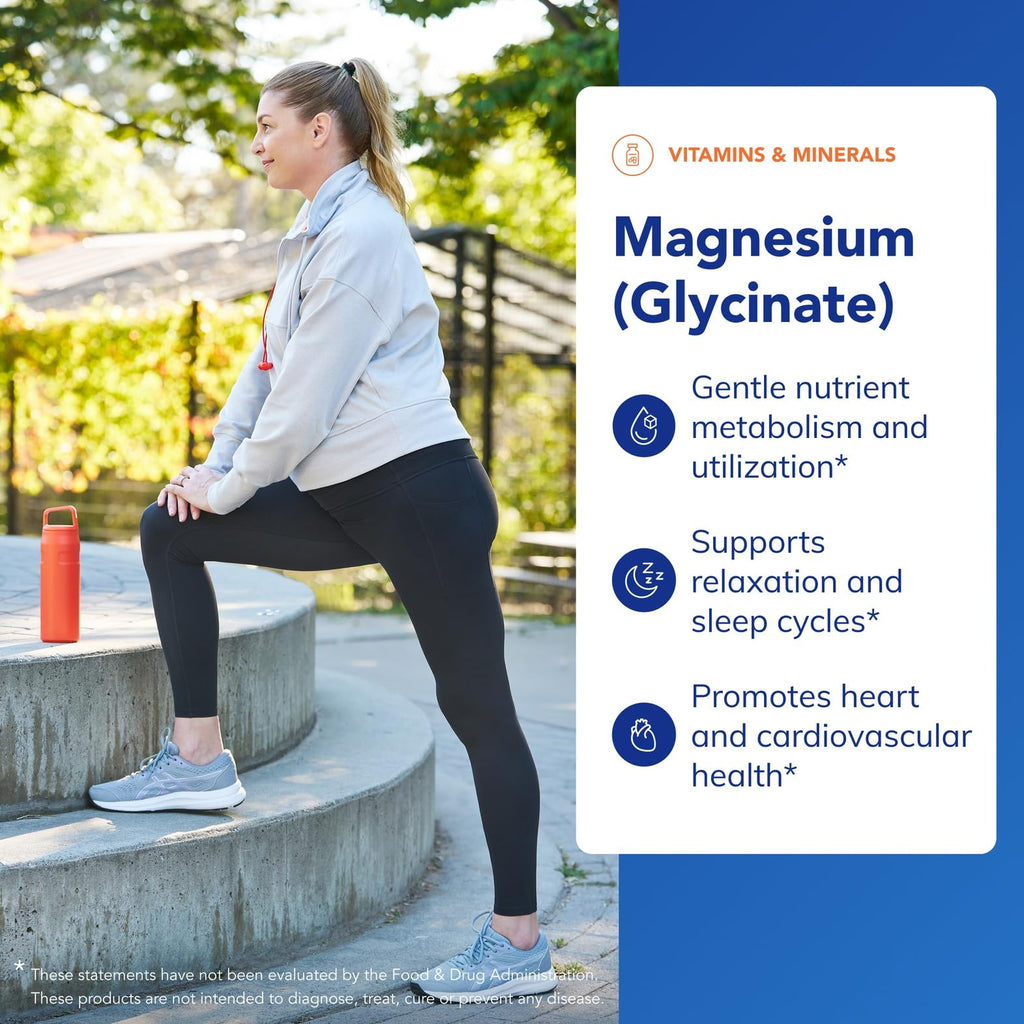 Pure Encapsulations Magnesium (Glycinate), 360 Capsules (MG3)