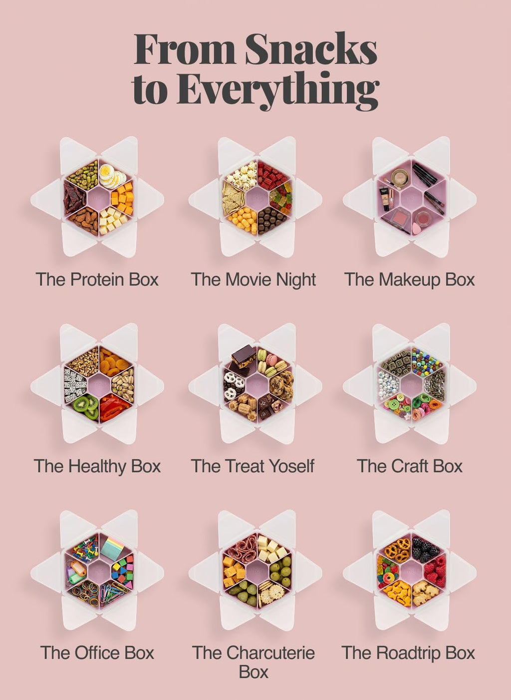 melii Hexagonal Snackle Box - view 9