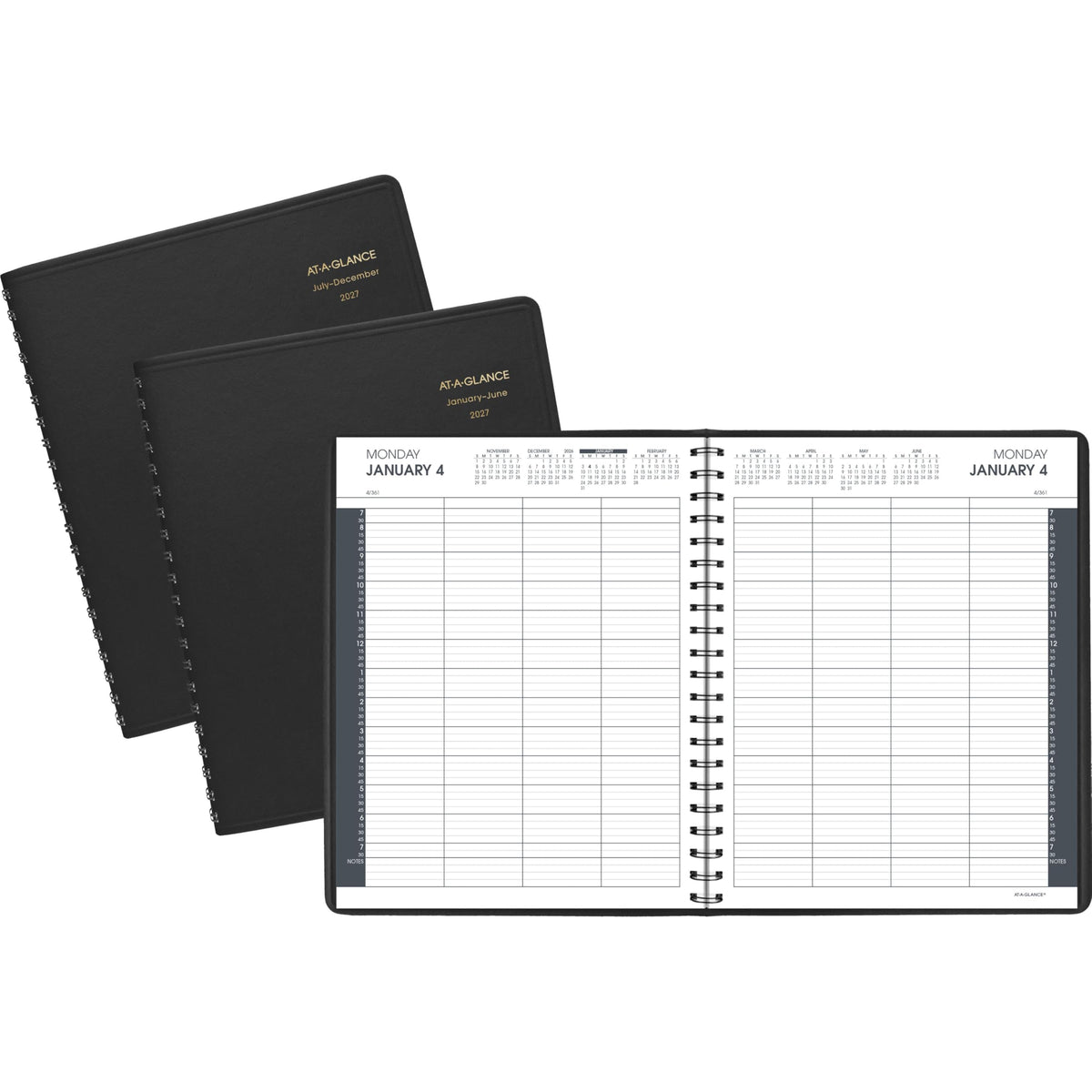 AT-A-GLANCE Appointment Book Planner, Daily Group Planner - Eight Person / 2027 view 8
