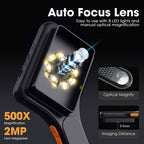 Digital Microscope Handheld 500X with 3.0" IPS Screen, Autofocus, 8GB TF Card, Portable (additional view 4)