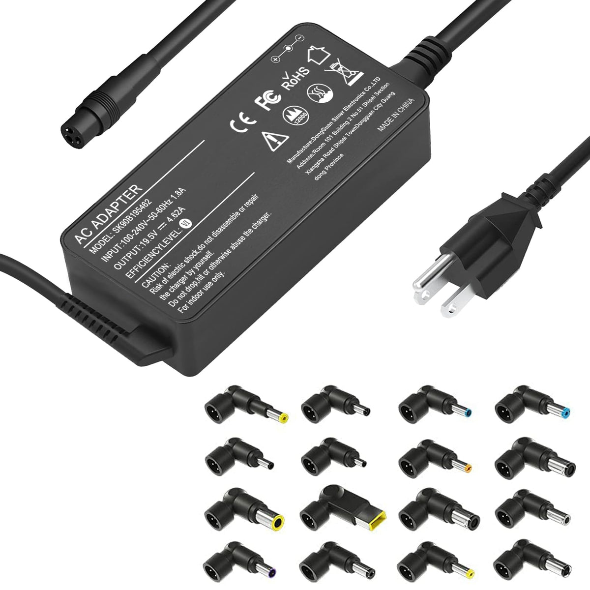 ELECBRAiN Laptop Charger AC Adapter - black01