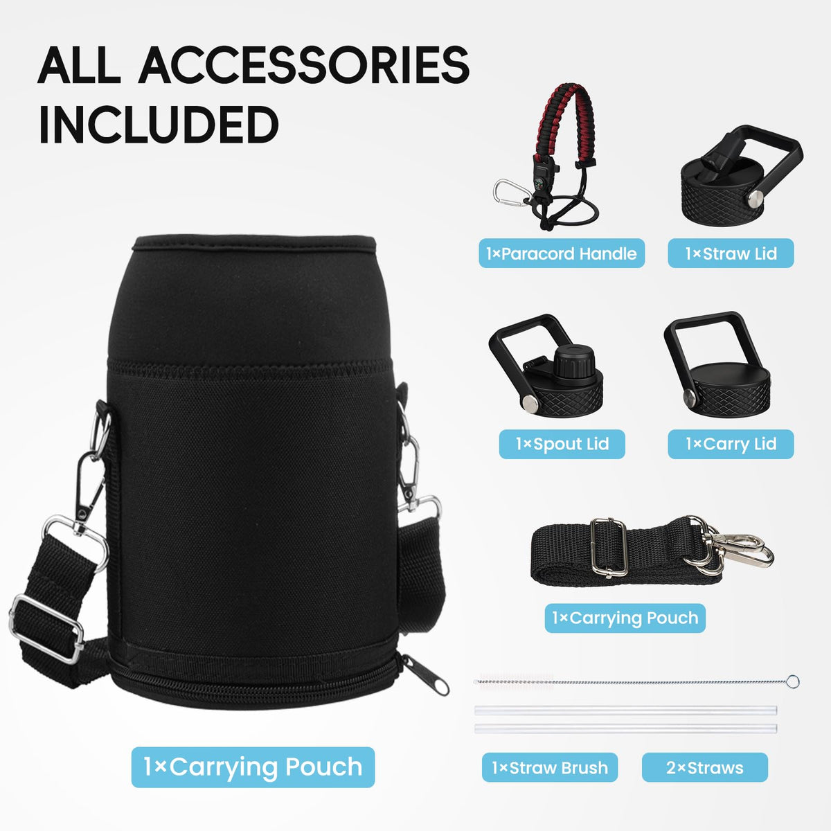 Konokyo oz Insulated Stainless Steel Water Bottle