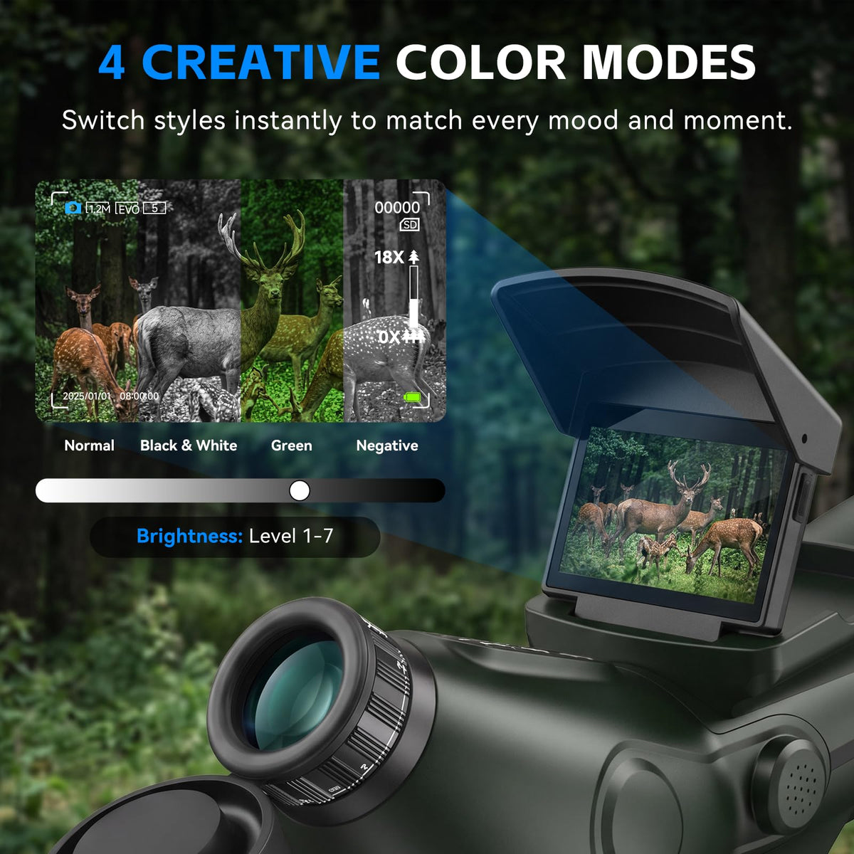 Digital Telescope,Professional Auto-Focus Digital Refractor Smart Telescope (additional view 3)