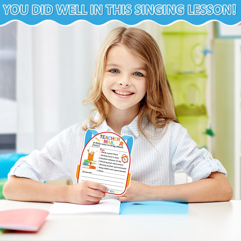 50Pcs Teacher Mail Notes to Parents - Bag view 3