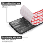 Dovesail Upgrade Baby Proofing Edge Guards 6.6ft Protector with 3M Adhesive Double Sided Tape - Black - 16.4 Feet view 2