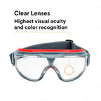 3M Safety Goggles, GoggleGear 500 Series, Scotchgard Anti-Fog Clear Lens (additional view 5)