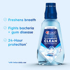 Crest Mouthwash Pro Health Complete Clean, CPC (cetylpyridinium chloride) Antigingivitis/Antiplaque, Alcohol Free