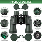 20x50 High Powered Binoculars for Adults, Waterproof Binoculars with Low Light Vision for (additional view 1)