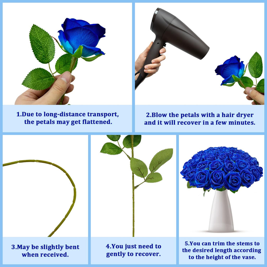 Wondrus Artificial Roses - view 11