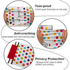 JinRuiKJ Poly Mailers - Colorful Polka Dots / 14.5x19'' - 50 Pack view 3
