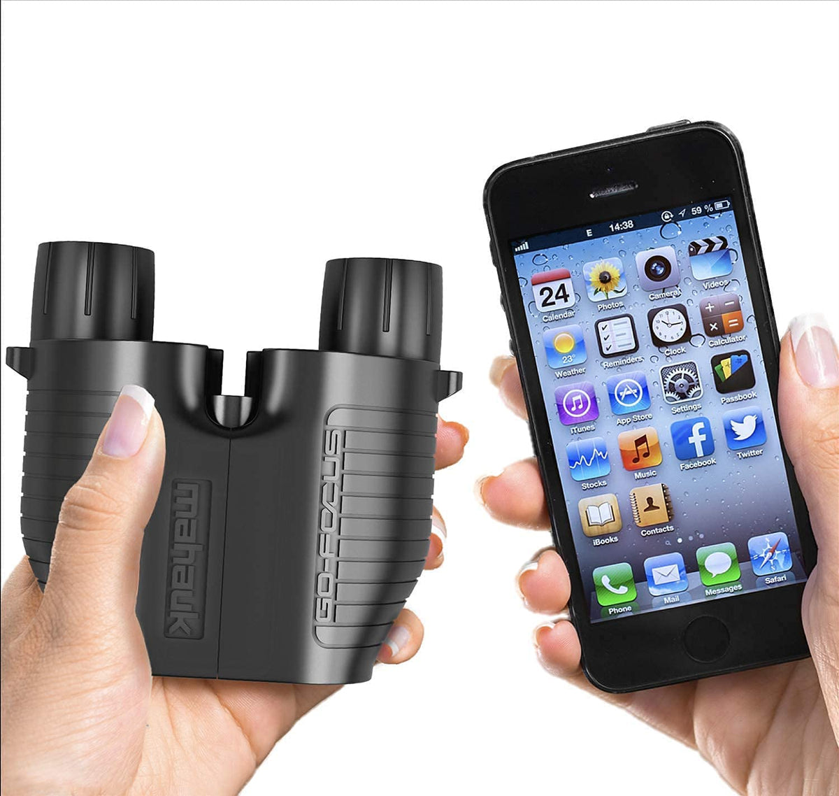 Go-Focus Compact Binoculars for Adults & Kids | Small Travel Binoculars For Bird Watching (additional view 8)