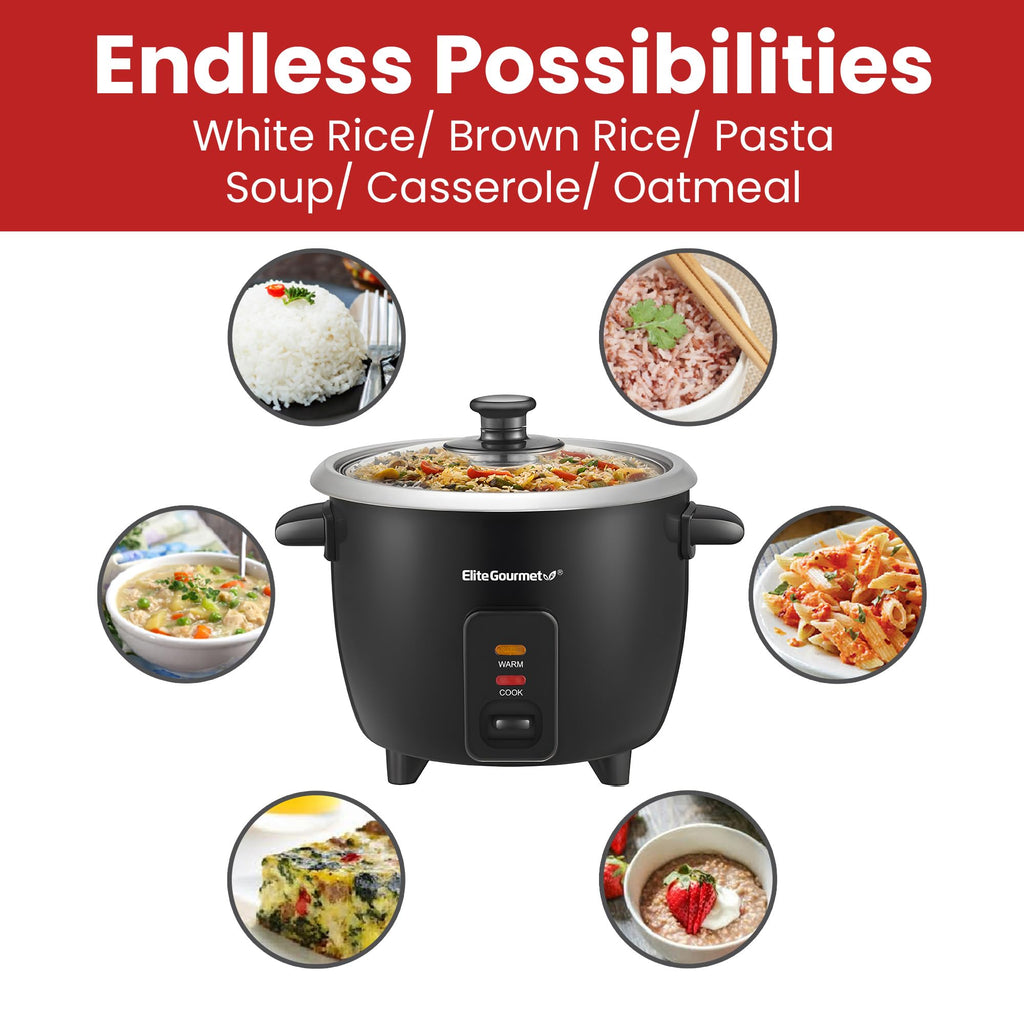 Elite Rice Cooker, Keep Warm