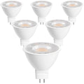 6 Pack MR16 LED Landscape Light Bulbs(50W Halogen Eq),Warm White 2700K