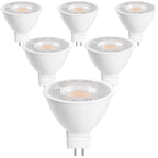 SETEN 6 Pack MR16 GU5.3 LED Bulb 5W(50W Halogen Equivalent), 38° Beam Angle