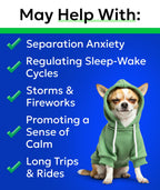BARK&SPARK Hemp Calming Treats for Dogs - Stress, Anxiety Relief Treats (BS102_ADVANCED)